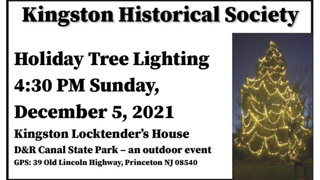 Holiday Tree Lighting Sunday 12/5/2021 at 4:30 PM